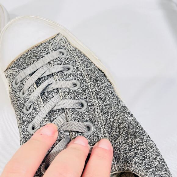 Converse All Star Chuck Taylor Sneakers Mens 8 Womens 10 Gray Skater Shoes - Picture 5 of 14